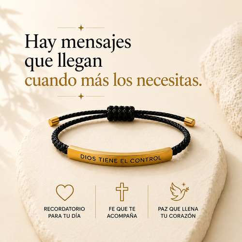 Pulsera Cristiana de Fé
